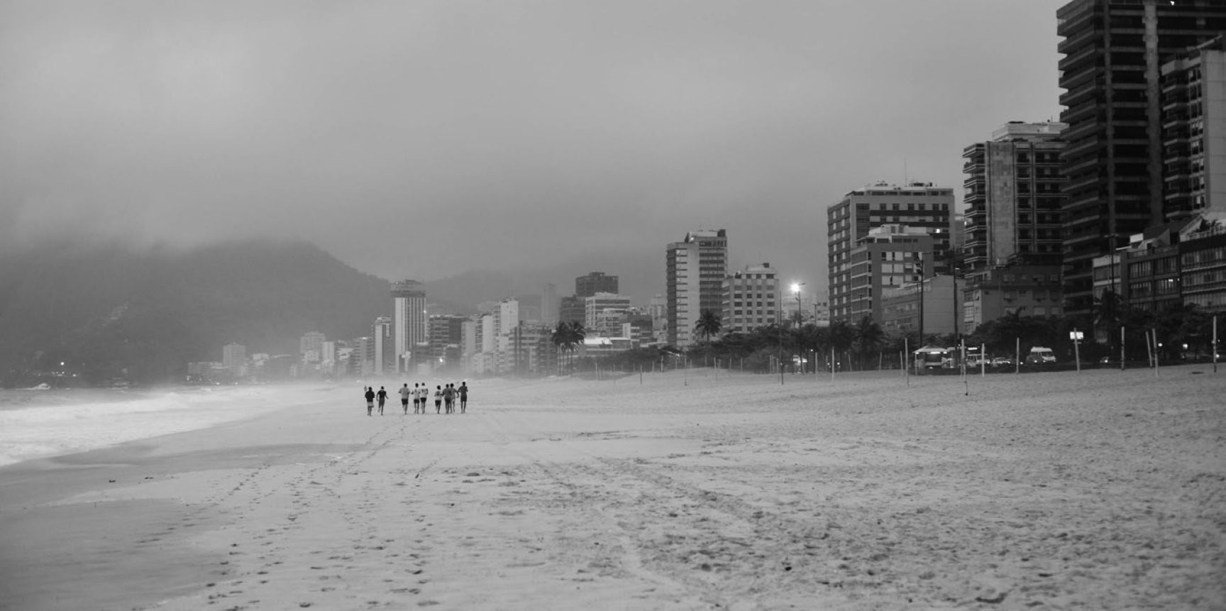 foto av copacabana-stranden